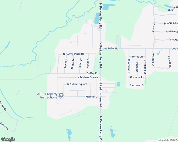 map of restaurants, bars, coffee shops, grocery stores, and more near 1716 North Michael Square in Lake Charles