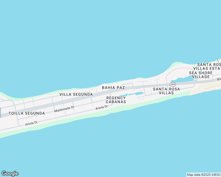 map of restaurants, bars, coffee shops, grocery stores, and more near 100 Avenida 23 in Gulf Breeze