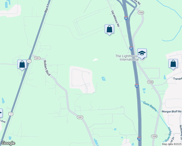 map of restaurants, bars, coffee shops, grocery stores, and more near 1193 Berkshire Drive in Pearl River