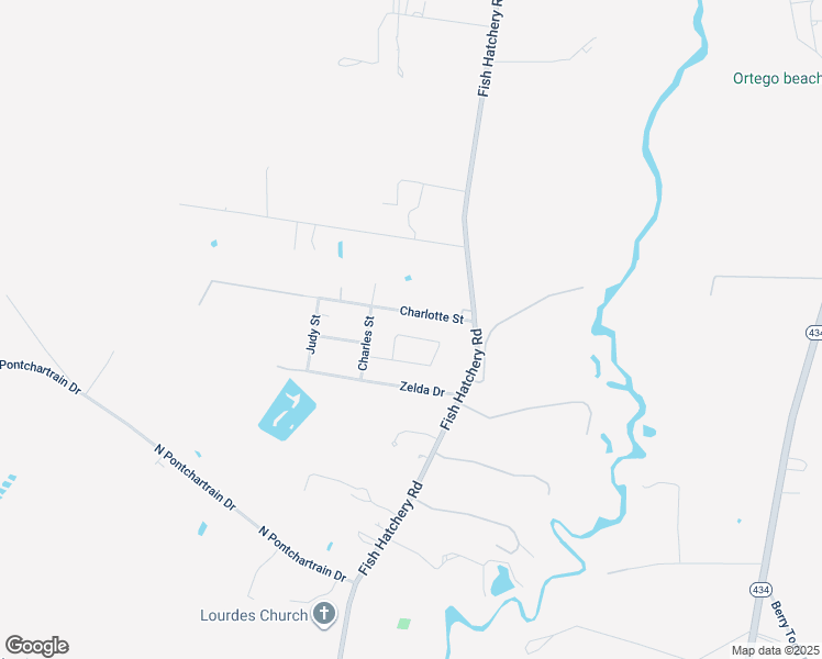 map of restaurants, bars, coffee shops, grocery stores, and more near 27429 Vela Lane in Lacombe