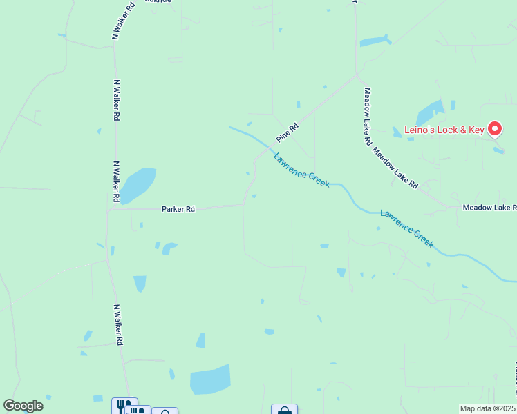 map of restaurants, bars, coffee shops, grocery stores, and more near 3124 Pine Road in Cleveland