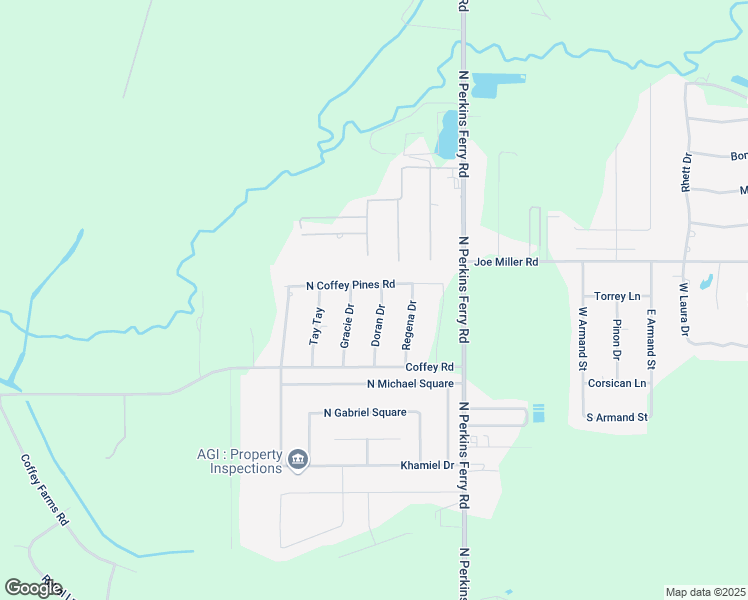 map of restaurants, bars, coffee shops, grocery stores, and more near 2419 Doran Drive in Lake Charles