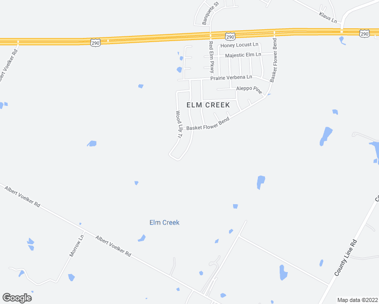 map of restaurants, bars, coffee shops, grocery stores, and more near 12621 Waynespur Lane in Elgin