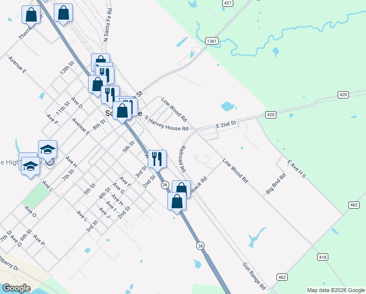 map of restaurants, bars, coffee shops, grocery stores, and more near 201 Railroad Road in Somerville
