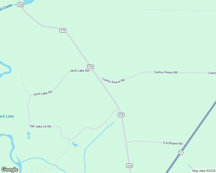 map of restaurants, bars, coffee shops, grocery stores, and more near 15396 Carlos Peavy Road in Blountstown