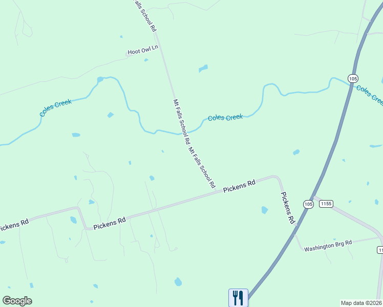 map of restaurants, bars, coffee shops, grocery stores, and more near 4476 Natalie Lane in Burton