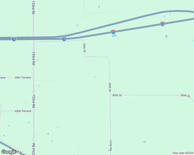 map of restaurants, bars, coffee shops, grocery stores, and more near 5841 147th Road in Live Oak