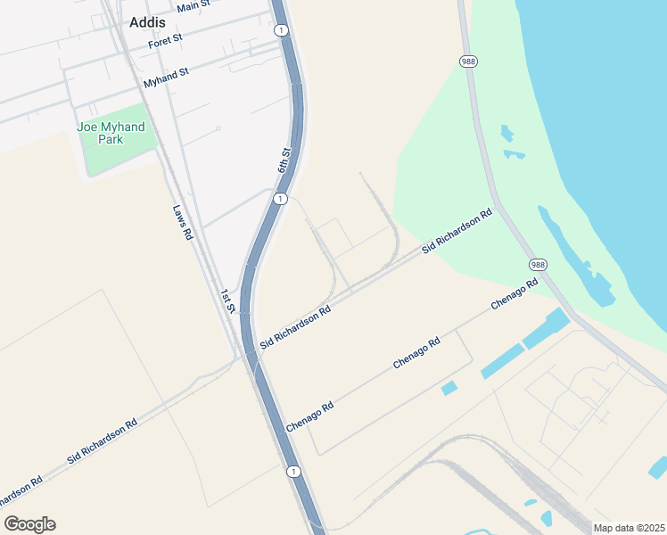 map of restaurants, bars, coffee shops, grocery stores, and more near Sid Richardson Road in Addis