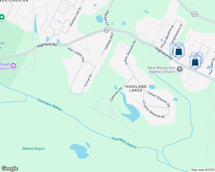 map of restaurants, bars, coffee shops, grocery stores, and more near 1031 Edmund Hawes Drive in Baton Rouge