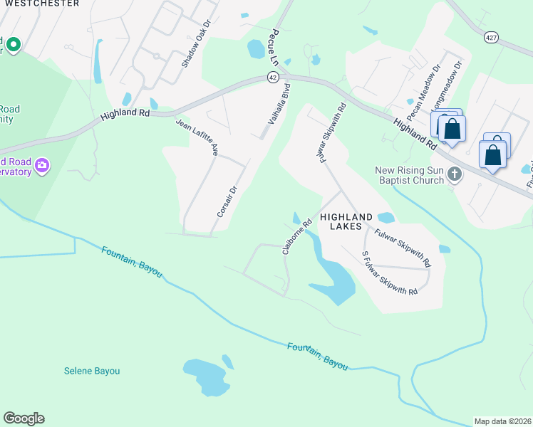 map of restaurants, bars, coffee shops, grocery stores, and more near 1031 Edmund Hawes Drive in Baton Rouge