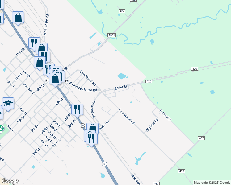 map of restaurants, bars, coffee shops, grocery stores, and more near Box Car Road in Somerville