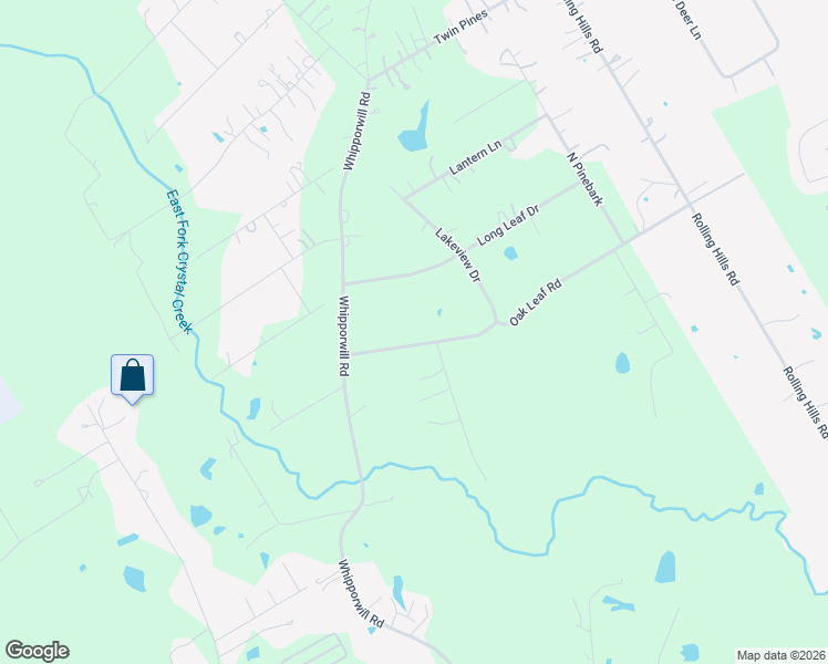map of restaurants, bars, coffee shops, grocery stores, and more near 12181 Oak Leaf Road in Conroe