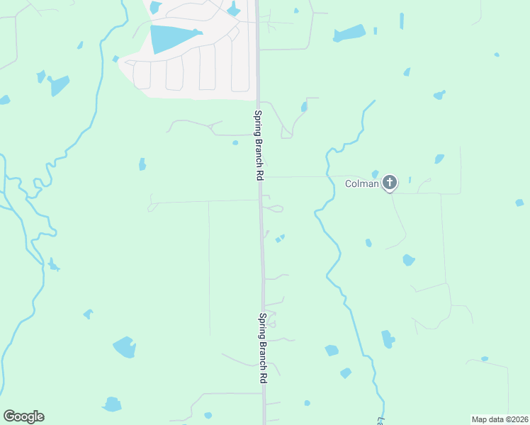 map of restaurants, bars, coffee shops, grocery stores, and more near 3920 Spring Branch Road in Montgomery