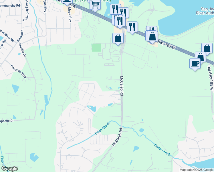 map of restaurants, bars, coffee shops, grocery stores, and more near 630 McCaleb Road in Montgomery