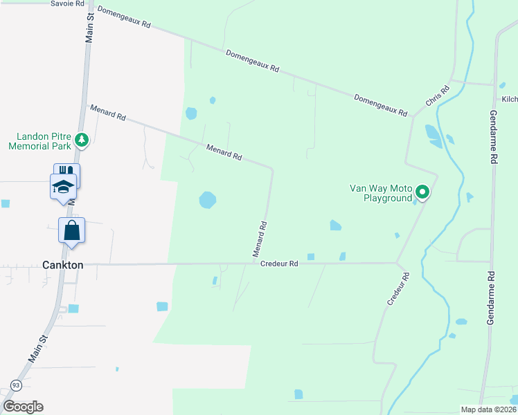 map of restaurants, bars, coffee shops, grocery stores, and more near 207 Menard Road in Sunset
