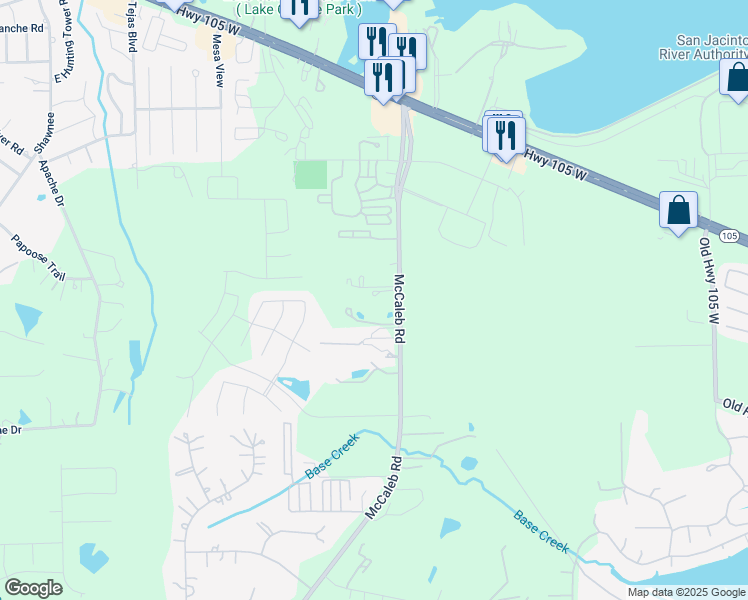 map of restaurants, bars, coffee shops, grocery stores, and more near 478 McCaleb Road in Montgomery