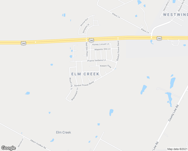 map of restaurants, bars, coffee shops, grocery stores, and more near 12813 Grandifloras Cove in Elgin