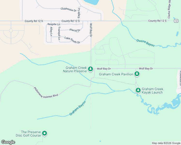 map of restaurants, bars, coffee shops, grocery stores, and more near 23030 Wolf Bay Drive in Foley