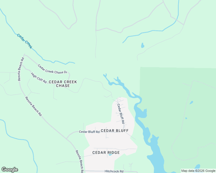 map of restaurants, bars, coffee shops, grocery stores, and more near 3537 High Cliff Road in Southport