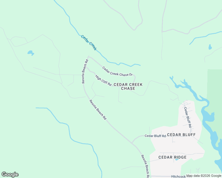 map of restaurants, bars, coffee shops, grocery stores, and more near 3432 High Cliff Rd in Southport
