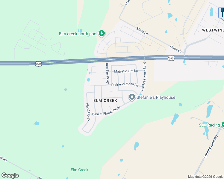 map of restaurants, bars, coffee shops, grocery stores, and more near 17825 Aleppo Pine in Elgin