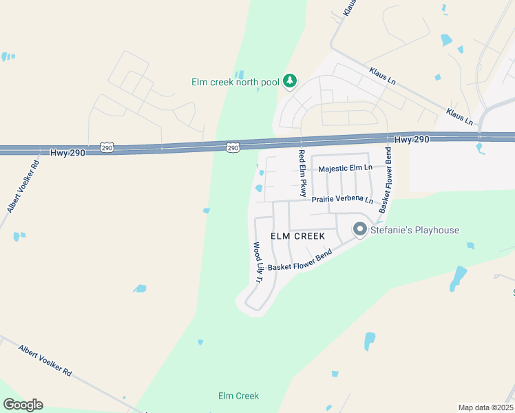 map of restaurants, bars, coffee shops, grocery stores, and more near 12924 Wood Lily Trail in Elgin