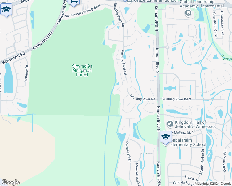 map of restaurants, bars, coffee shops, grocery stores, and more near 1315 Running Brook Court in Jacksonville