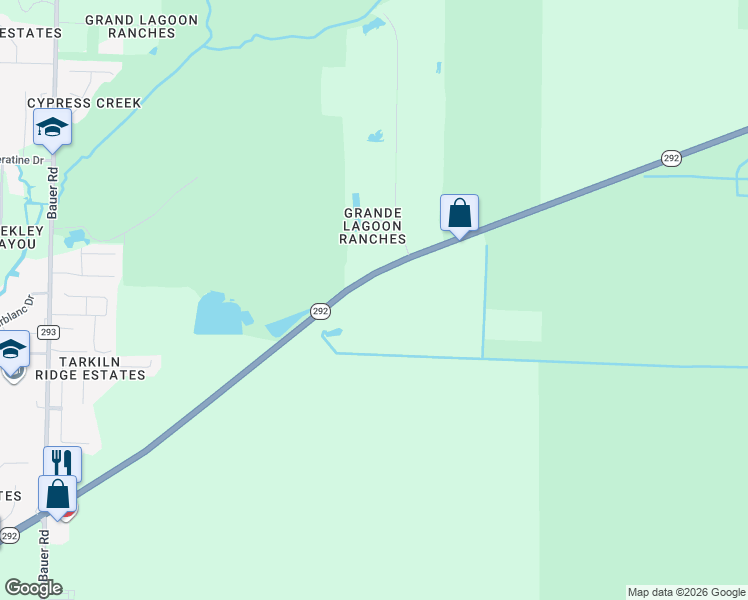 map of restaurants, bars, coffee shops, grocery stores, and more near 11100 Sorrento Road in Pensacola