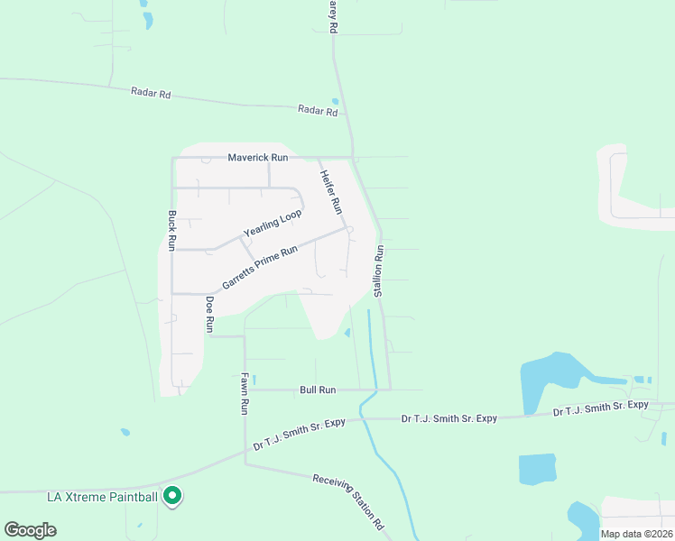 map of restaurants, bars, coffee shops, grocery stores, and more near 405 Heifer Run in Pearl River