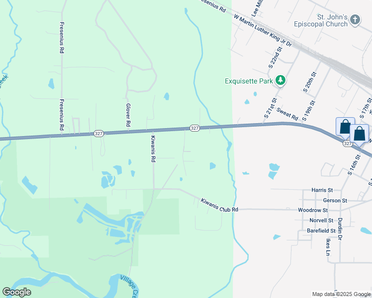 map of restaurants, bars, coffee shops, grocery stores, and more near 1061 Dehart Lane in Silsbee