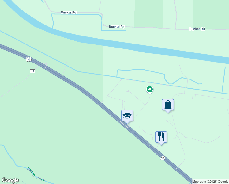 map of restaurants, bars, coffee shops, grocery stores, and more near 30 Mc Davis Loop in Santa Rosa Beach