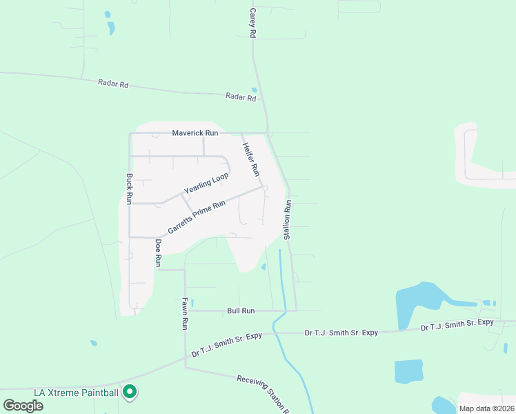 map of restaurants, bars, coffee shops, grocery stores, and more near 405 Heifer Run in Pearl River