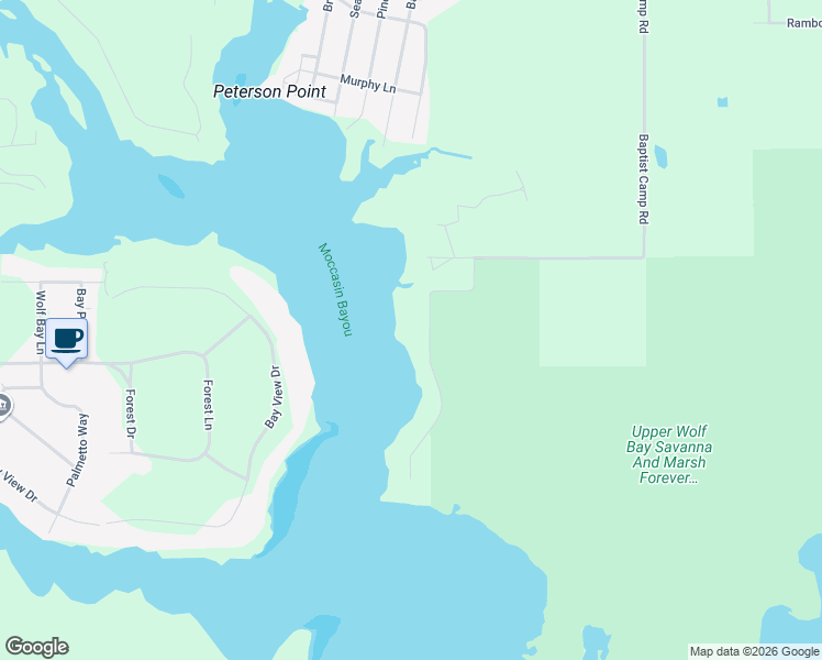 map of restaurants, bars, coffee shops, grocery stores, and more near 8585 Bay Harbor Rd in Elberta