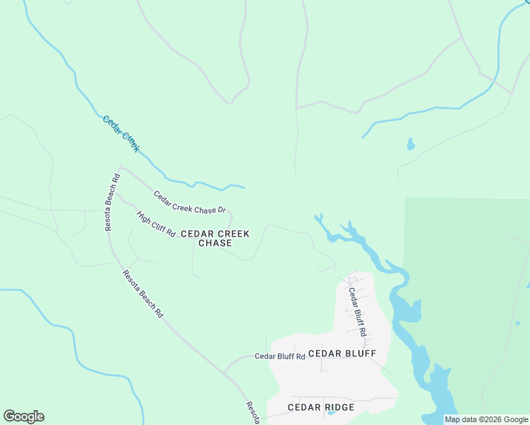 map of restaurants, bars, coffee shops, grocery stores, and more near 3515 High Cliff Rd in Southport