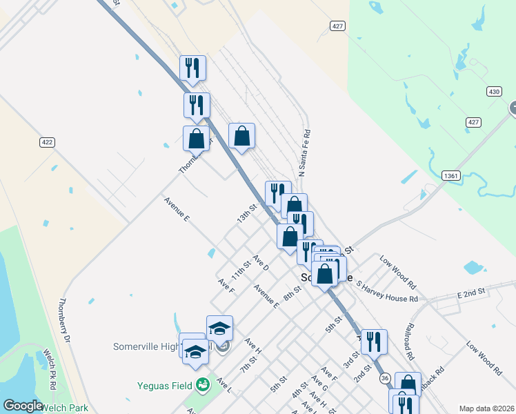 map of restaurants, bars, coffee shops, grocery stores, and more near 1204 Avenue C in Somerville