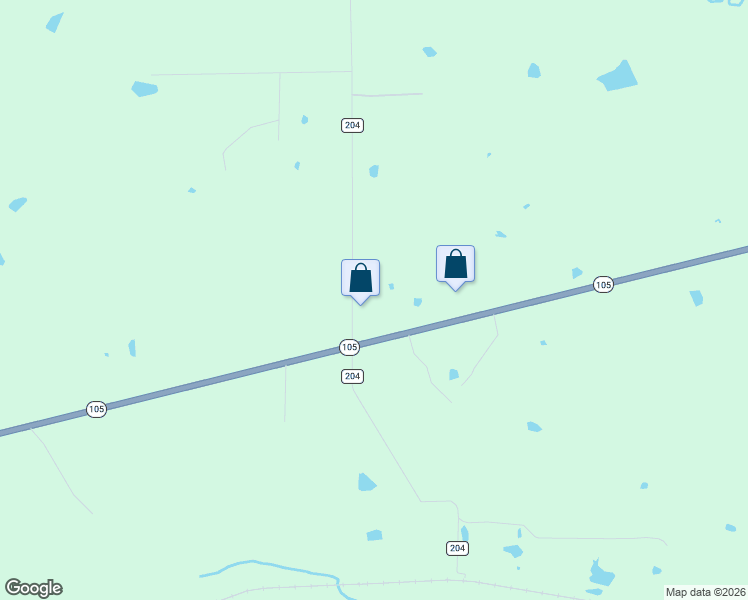 map of restaurants, bars, coffee shops, grocery stores, and more near 9645 Cr204 in Plantersville