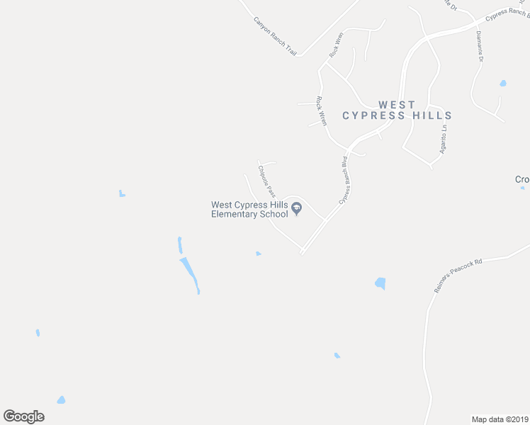 map of restaurants, bars, coffee shops, grocery stores, and more near Verbena Parkway in Spicewood