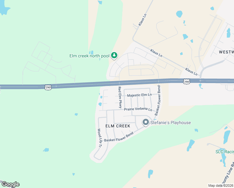 map of restaurants, bars, coffee shops, grocery stores, and more near 17712 Majestic Elm Lane in Elgin