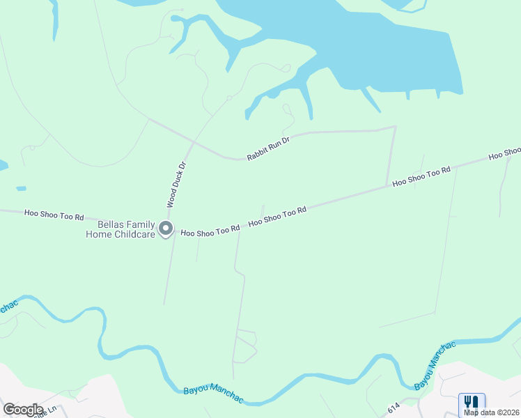 map of restaurants, bars, coffee shops, grocery stores, and more near 22185 Hoo Shoo Too Road in Baton Rouge