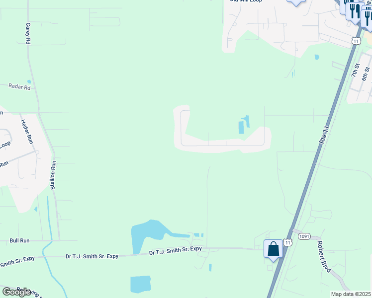 map of restaurants, bars, coffee shops, grocery stores, and more near 178 South Cherrywood Lane in Pearl River