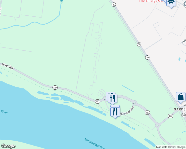 map of restaurants, bars, coffee shops, grocery stores, and more near 3175 Pointe-Marie Drive in Baton Rouge