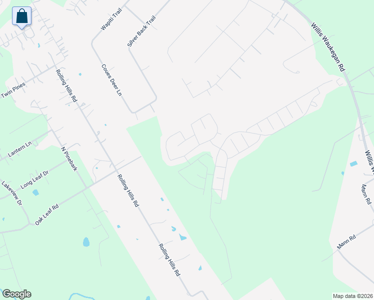 map of restaurants, bars, coffee shops, grocery stores, and more near Unnamed Road in Conroe