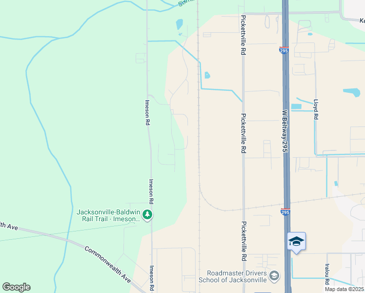 map of restaurants, bars, coffee shops, grocery stores, and more near 7131 Plymouth Grove Court in Jacksonville