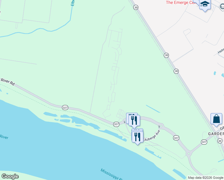 map of restaurants, bars, coffee shops, grocery stores, and more near 3175 Pointe-Marie Drive in Baton Rouge