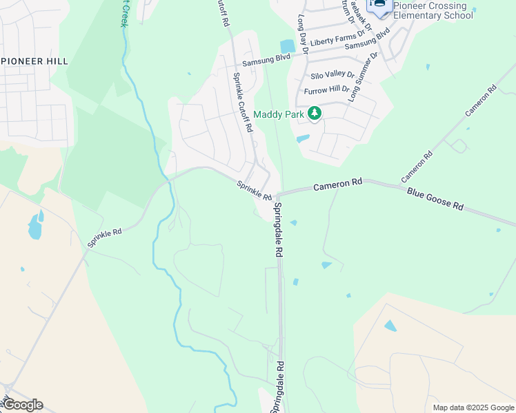 map of restaurants, bars, coffee shops, grocery stores, and more near 10463 Sprinkle Road in Austin