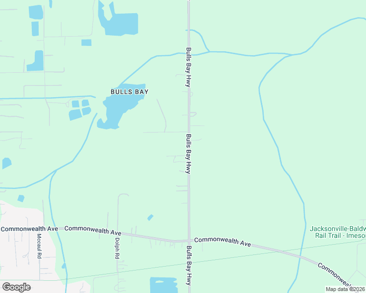 map of restaurants, bars, coffee shops, grocery stores, and more near 2338 Bulls Bay Highway in Jacksonville
