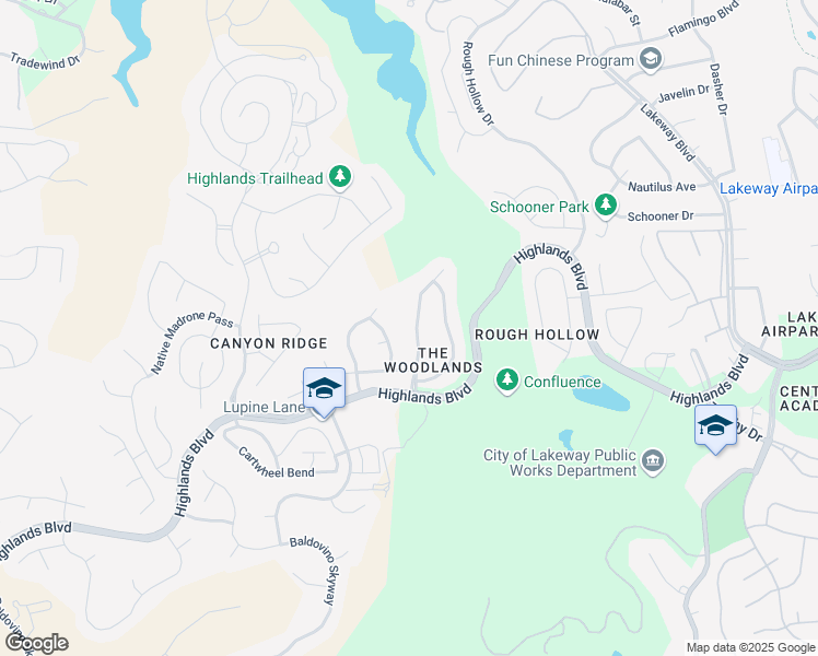 map of restaurants, bars, coffee shops, grocery stores, and more near 308 Duffy Lane in Austin