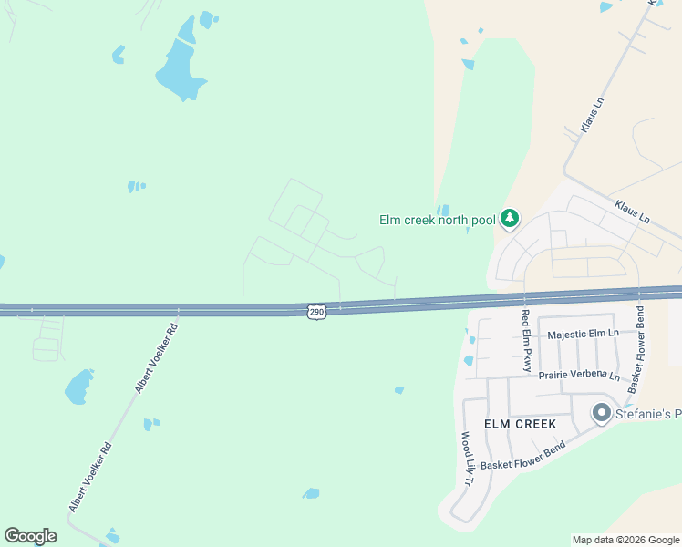 map of restaurants, bars, coffee shops, grocery stores, and more near 16730 Albert Voelker Road in Elgin