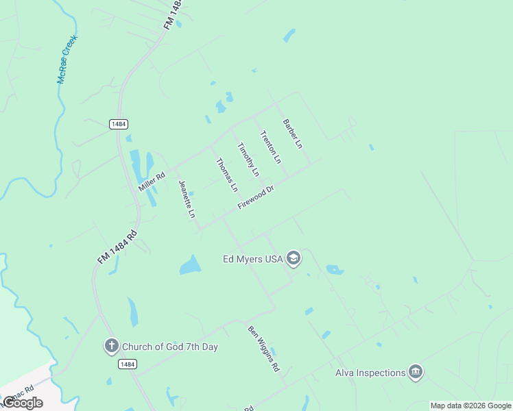map of restaurants, bars, coffee shops, grocery stores, and more near 15598 Firewood Drive in Conroe