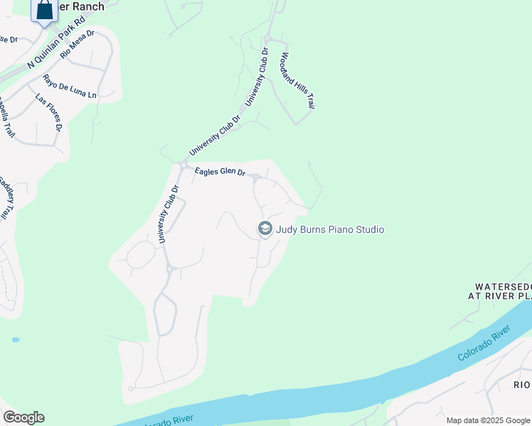 map of restaurants, bars, coffee shops, grocery stores, and more near 1805 Lakecliff Hills Lane in Austin